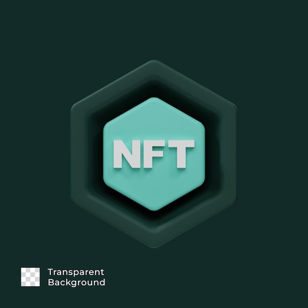 NFT 3D Icon