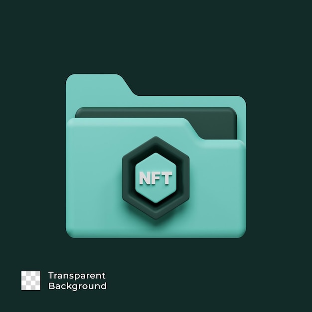 PSD nft file 3d icon