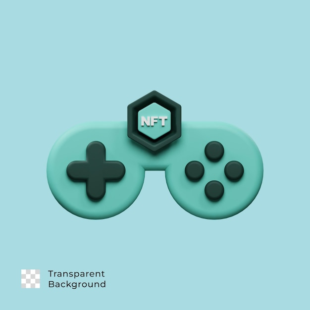 Иконка NFT Game 3D