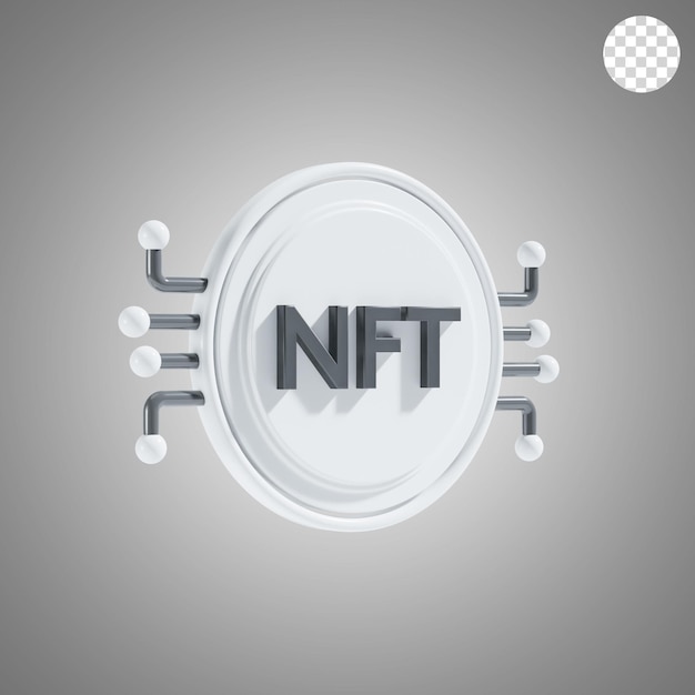nft network 3d icon