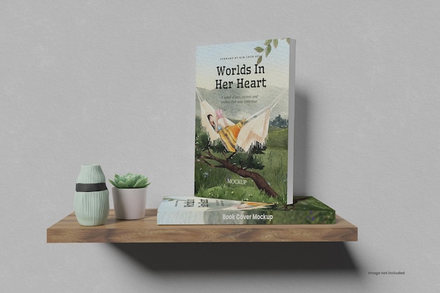 nice book cover mockup for a novel.