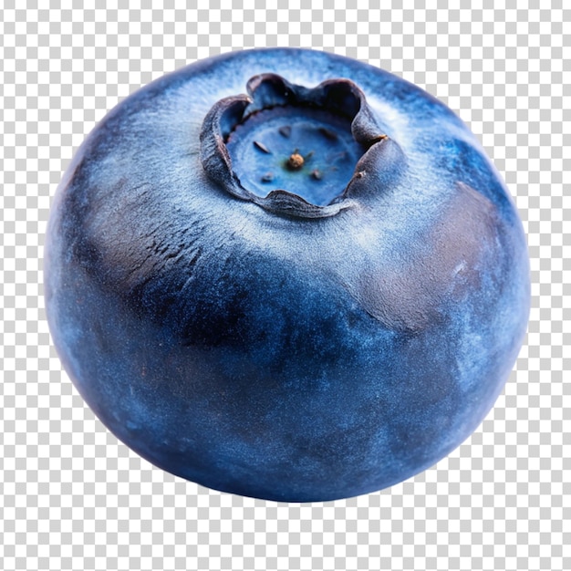 PSD niebieska jagoda na przezroczystym tle