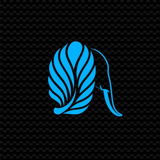 PSD niebieskie logo z delfinem na nim