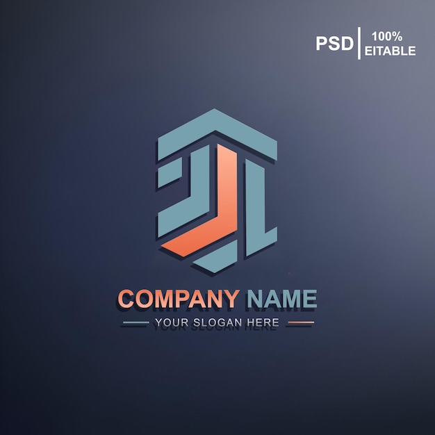niebiesko-pomarańczowe logo spółki, nazwa spółki,