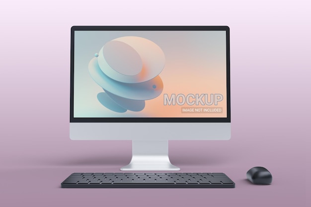 Nieuwe mockupsjabloon voor desktopcomputers
