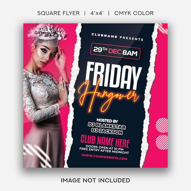 Night Club Party Flyer Template