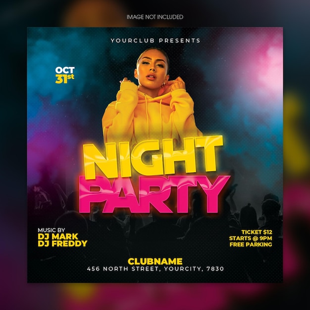 Night Party Flyer