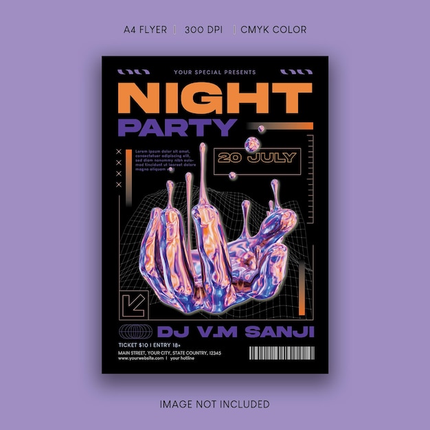 Night Party Flyer