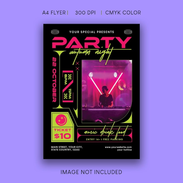 "Night Party Flyer"