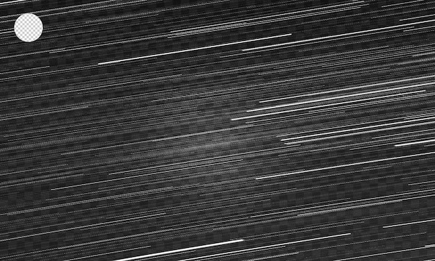night sky with lot of shiny star trails. abstract natural astro background. black and white.