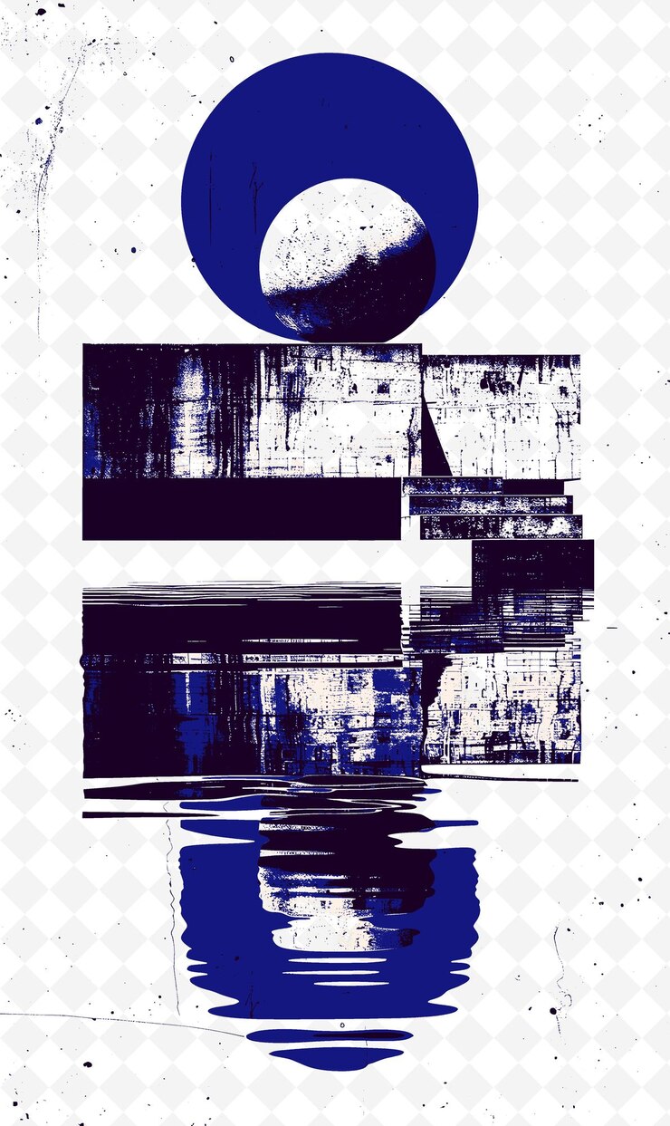PSD niteri contemporary art museum with a sculpture and a reflec illustration brazilian life and culture