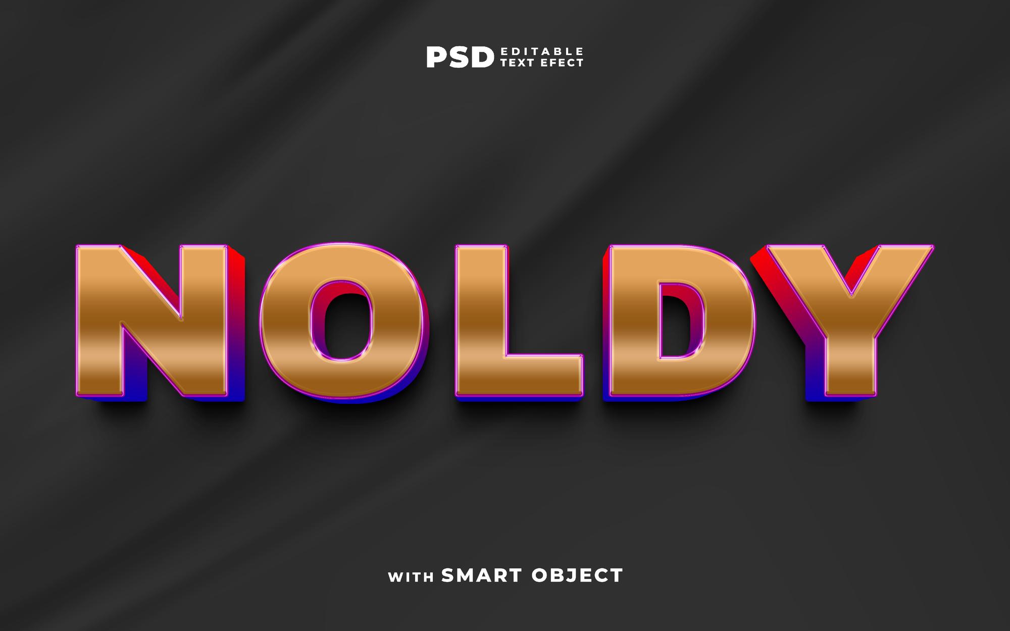 Nody text effect