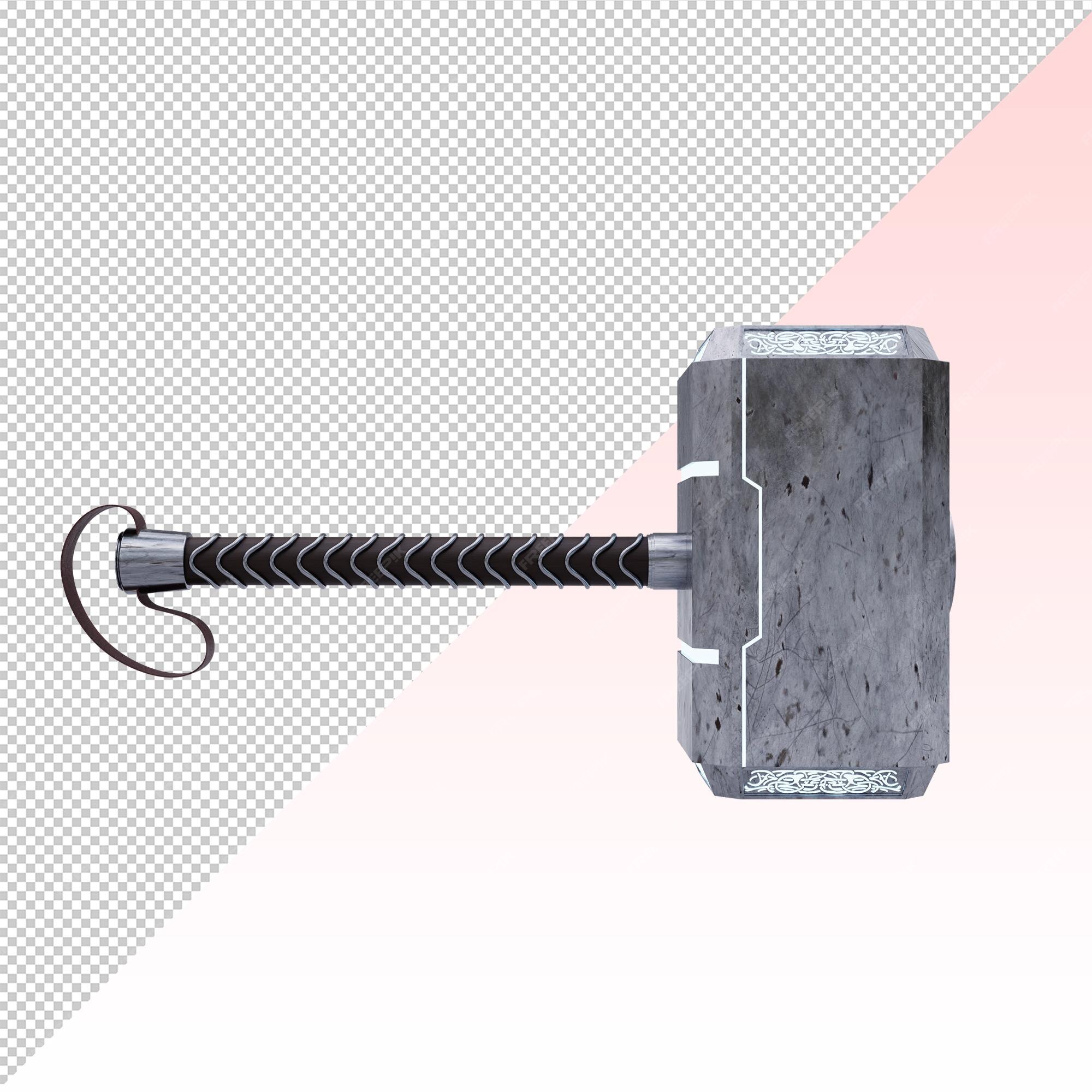 Premium PSD Norse mythology thor hammer mjolnir