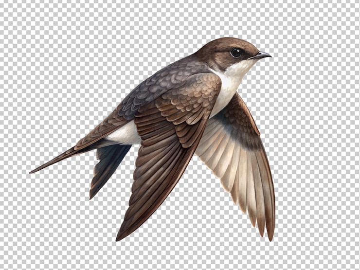 PSD northern rough winged bird