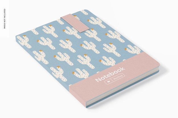 Notebook met bovenklepmodel