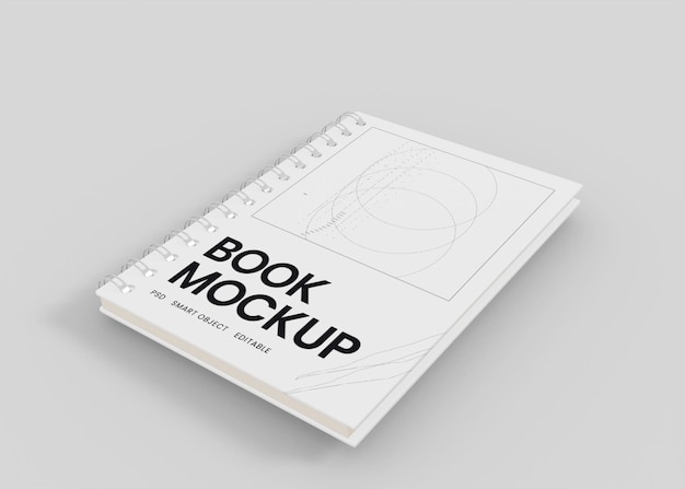 Notebook libero mockup vettore