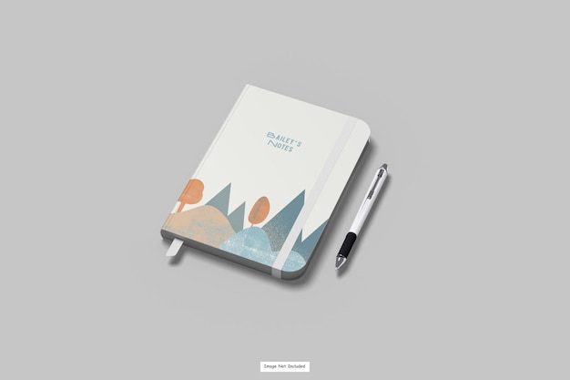 Notebook mockup