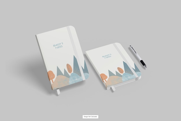 Notebook mockup