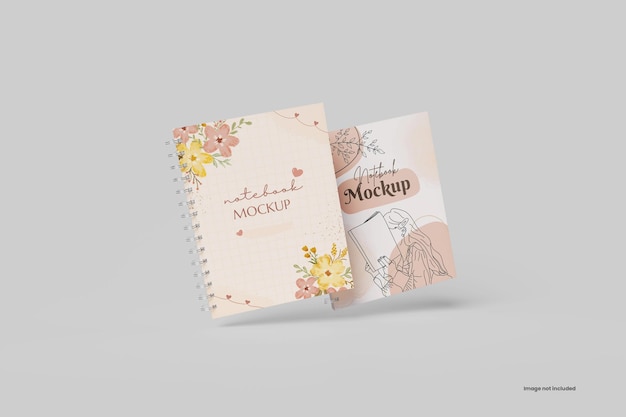 Notebook mockup