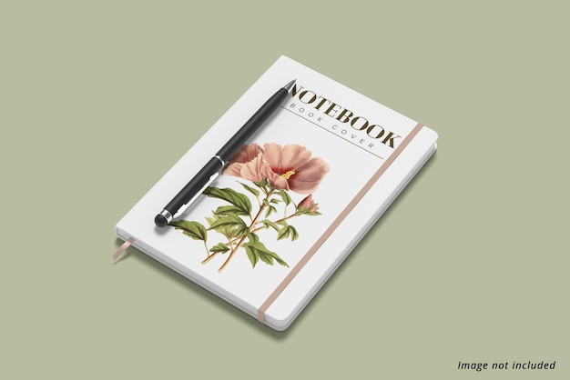 PSD notebook mockup