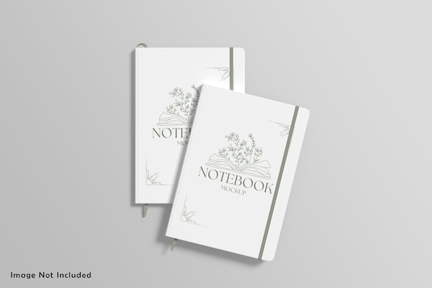 PSD notebook libero mockup vettore