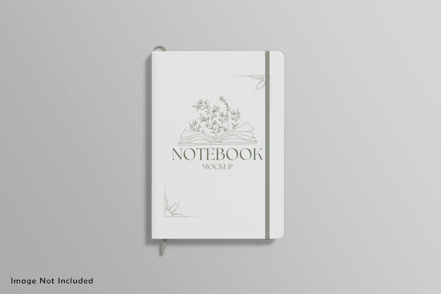 PSD notebook libero mockup vettore