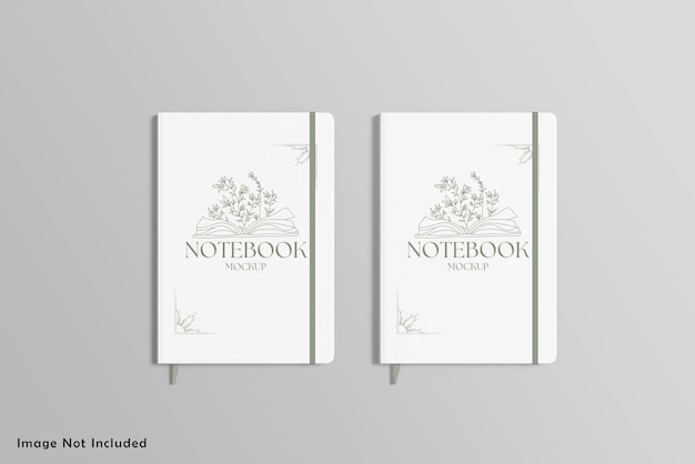 Notebook mockup