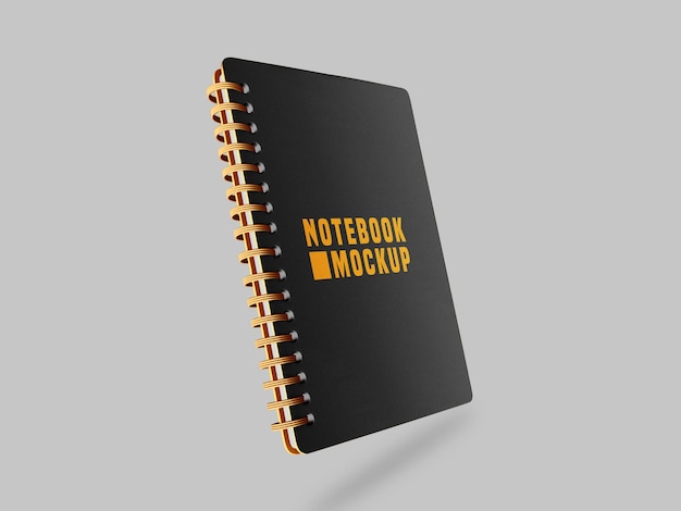 Notebook mockup