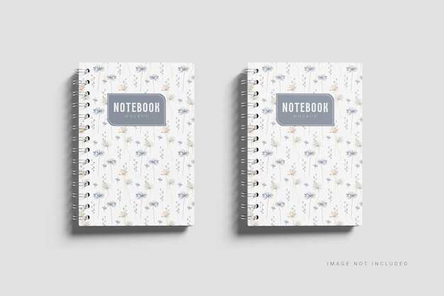 notebook mockup