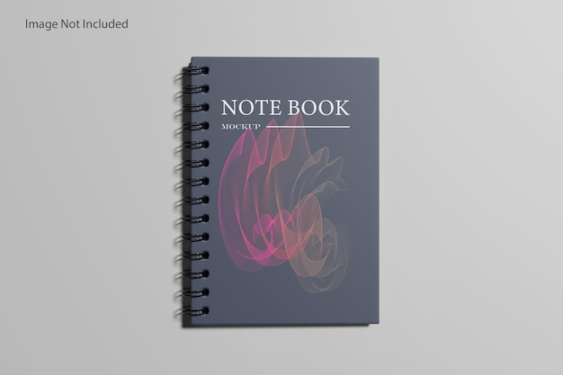 Notebook libero mockup vettore