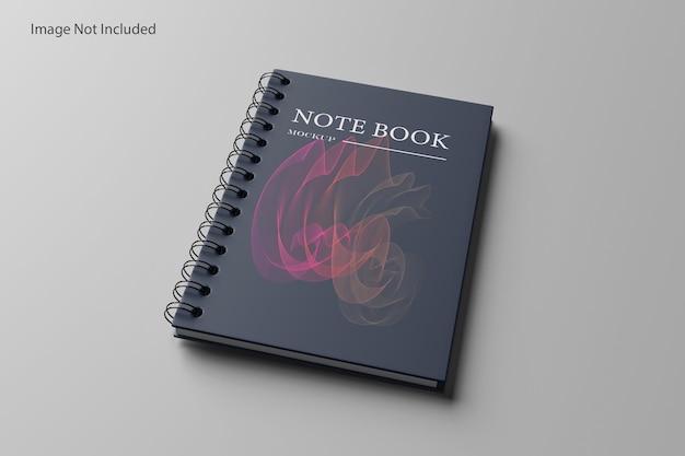 Notebook libero mockup vettore