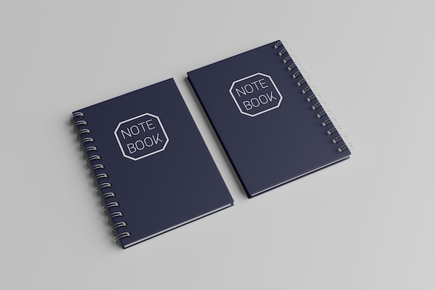 Notebook mockup