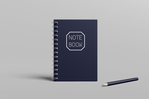 Notebook mockup