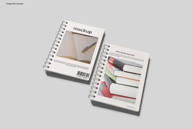 Notebook mockup