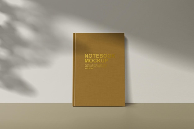 Notebook libero mockup vettore