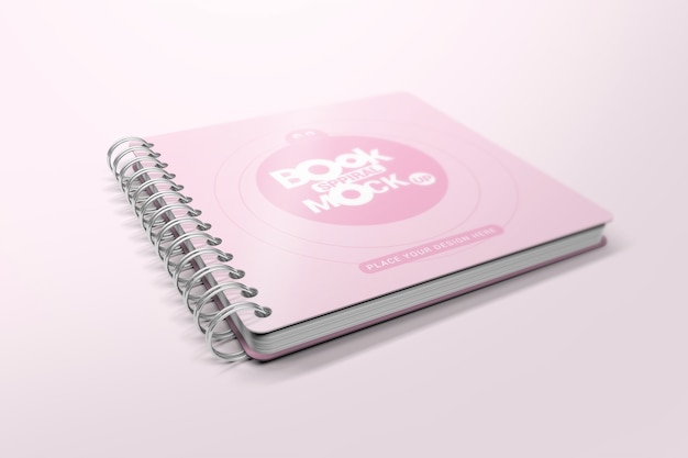 Notebook mockup