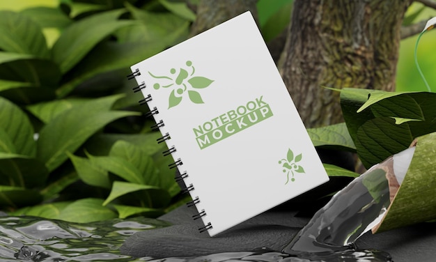 Notebookmodel met natuurconcept