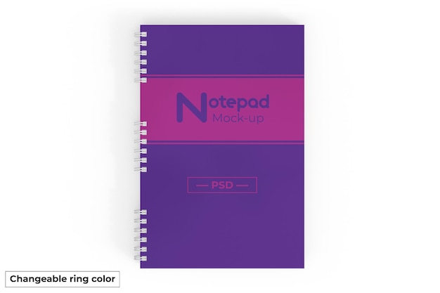 Notepad mockup