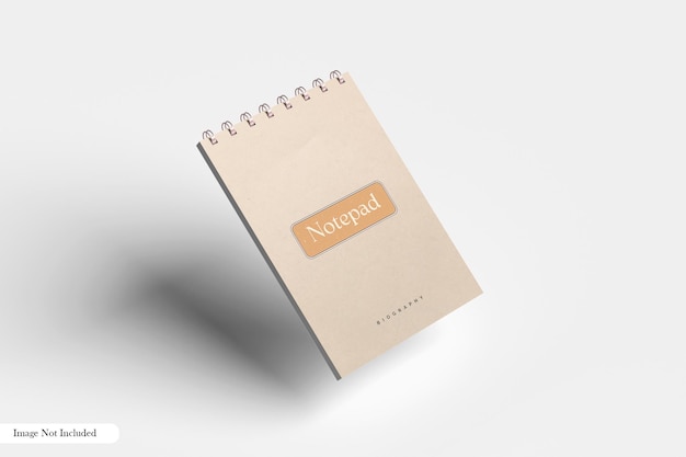 PSD notepad mockup