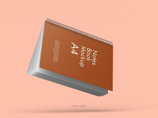 Notes Book Mockup A4
