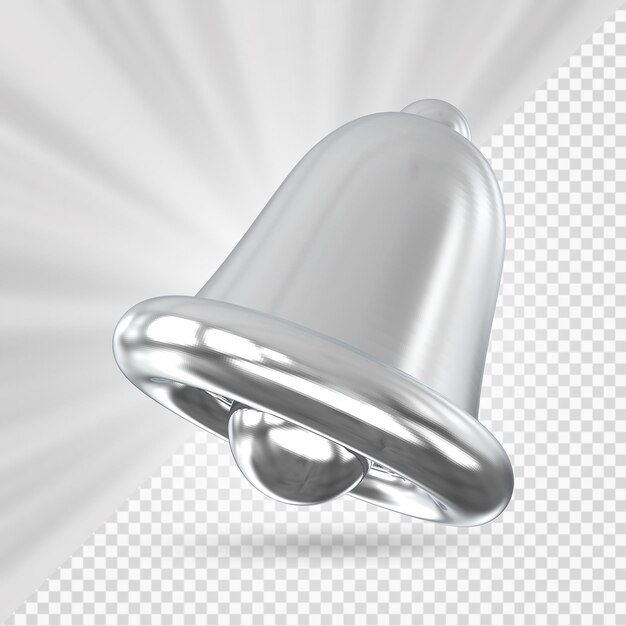 PSD notification bell 3d icon