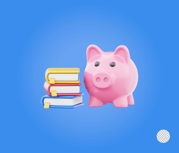 Nowoczesna skrzynka finansowa i wzrost bogactwa ilustracja ikony koncepcji wiedzy biznesowej