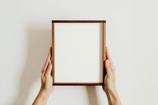 Nowoczesny 8x10 Mockup 45 Ratio Frame