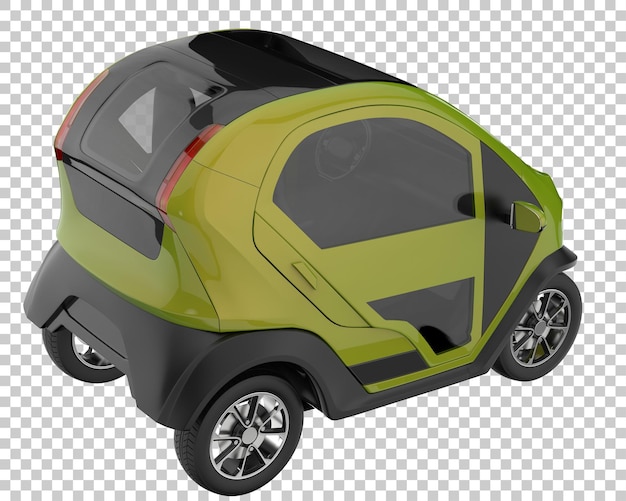 PSD nowoczesny samochód na przezroczystym tle. renderowanie 3d - ilustracja
