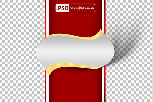 PSD nowoczesny szybki trik sape etykieta z symbolem błyskawicy kolorowy geometryczny baner