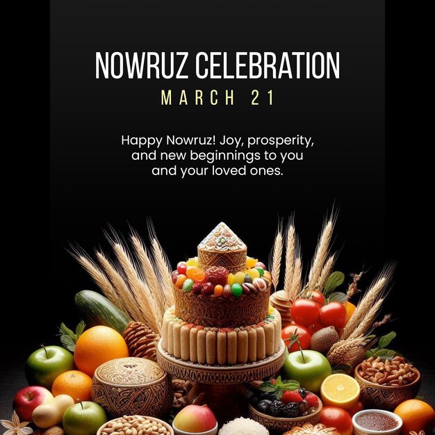 Nowruz Social Media design