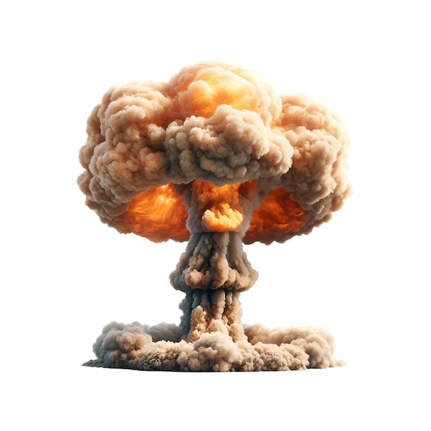 Nuclear bomb explosion