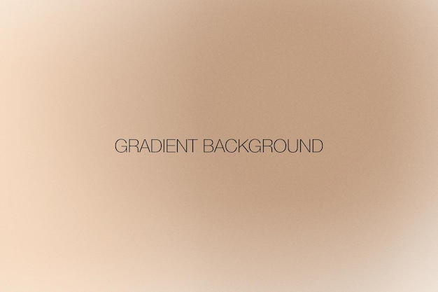 PSD nude and beige abstract gradient background with grainy texture psd