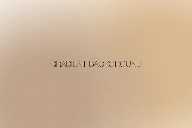 nude and beige abstract gradient background with grainy texture psd