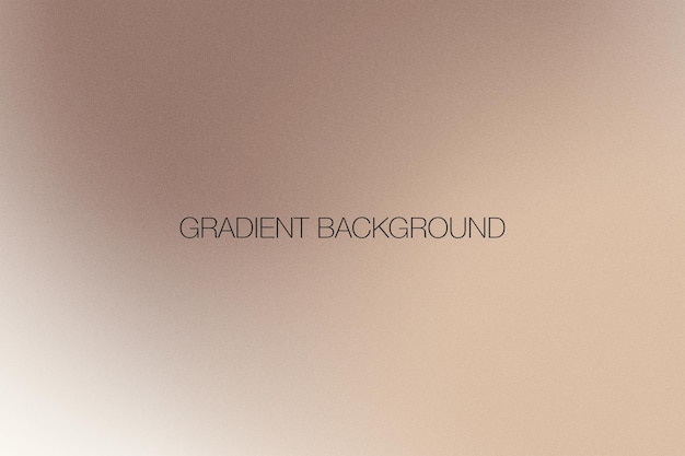 PSD nude and beige abstract gradient background with grainy texture psd